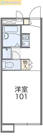 レオパレスボヌールＯＵＴＵＫＡの物件間取画像